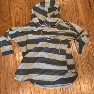 Striped hoodie